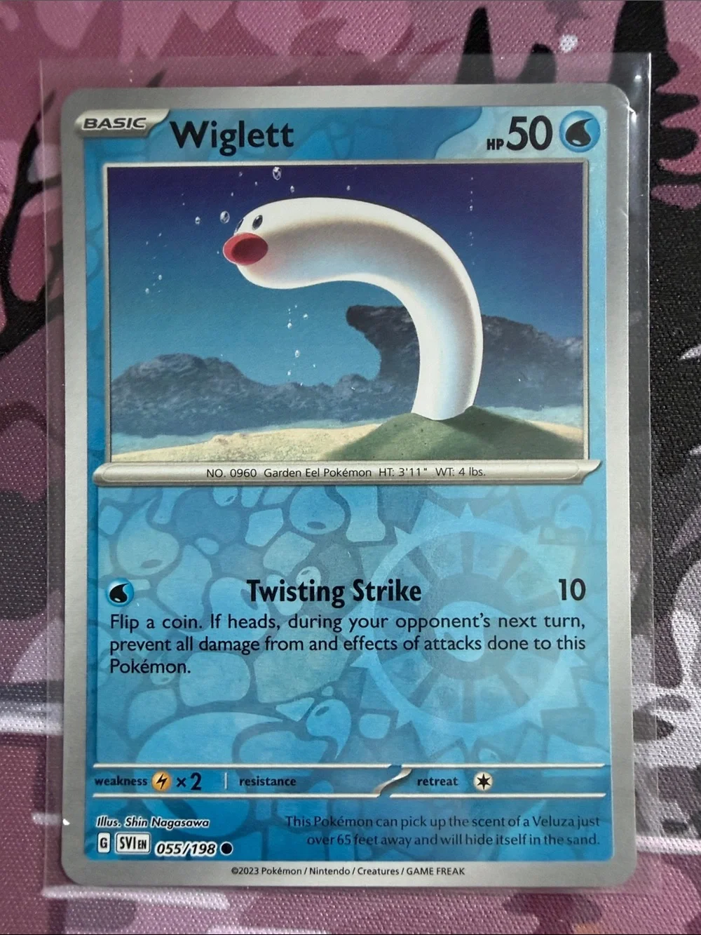 🌊 Wiglett & Wugtrio Pokémon Evolution Reverse Holo Card Lot | 7 Cards ✨5/$25✨